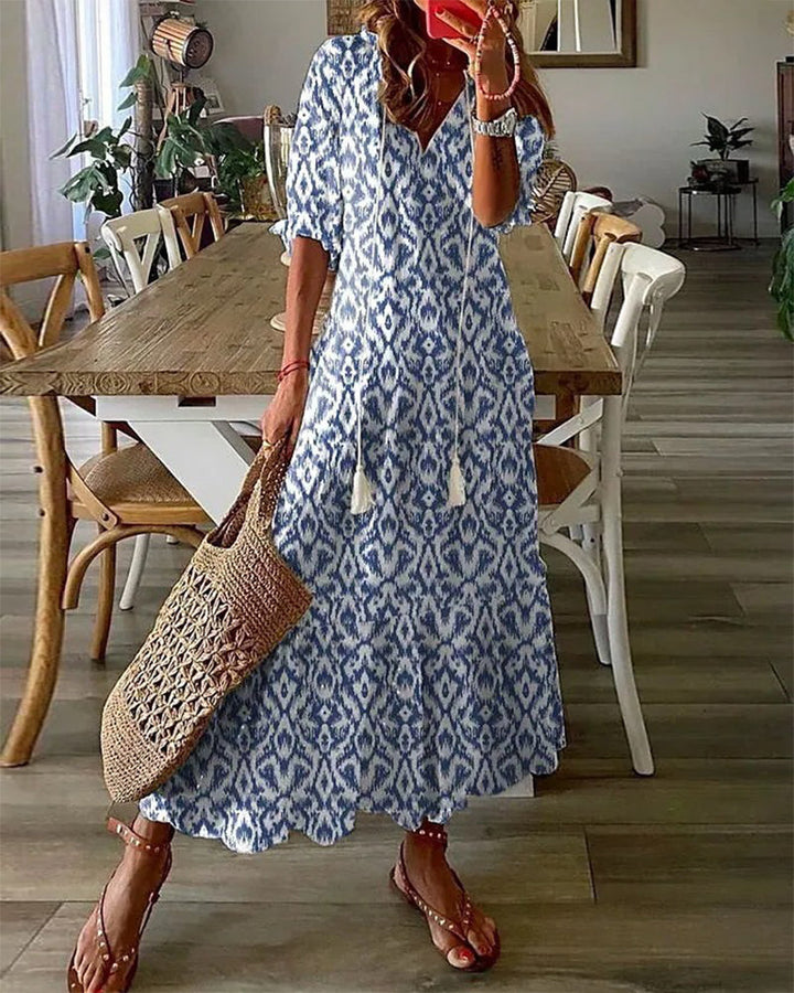 Michela – Vestito boho morbido