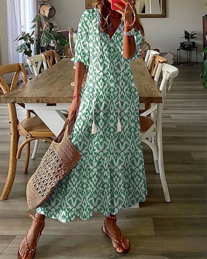 Michela – Vestito boho morbido