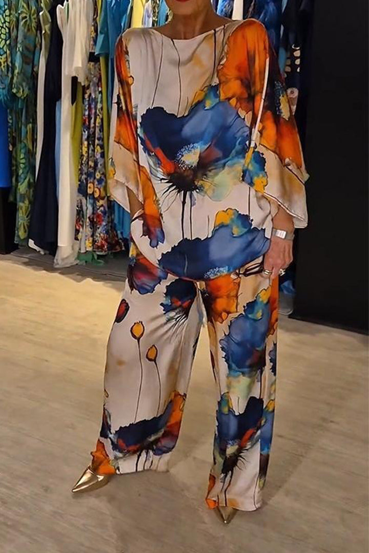 Emmarie - Completo elegante stampato