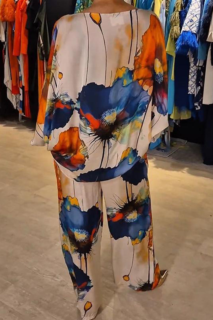 Emmarie - Completo elegante stampato