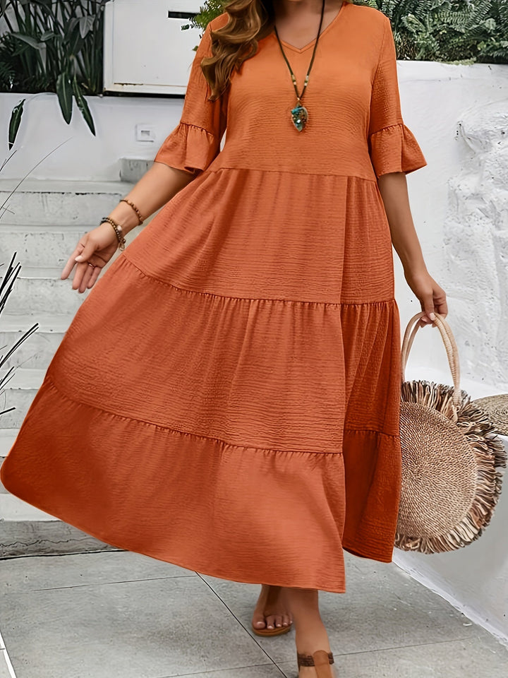 Avelina – Vestito boho fluido elegante