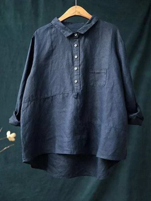 Azzurra – Camicia di Lino