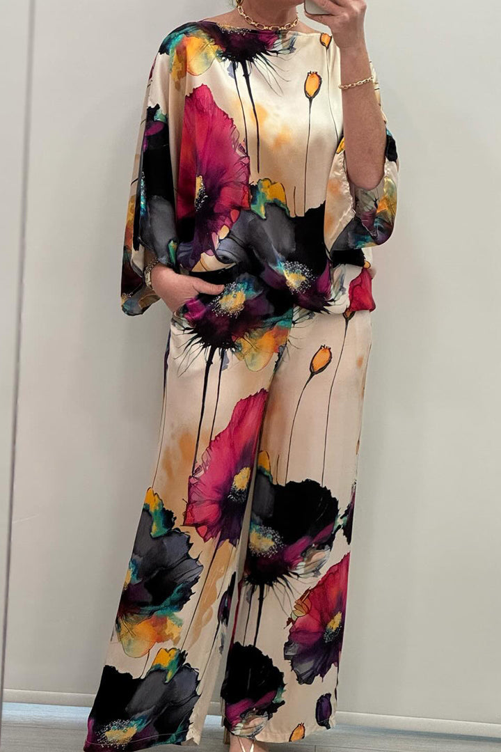 Emmarie - Completo elegante stampato