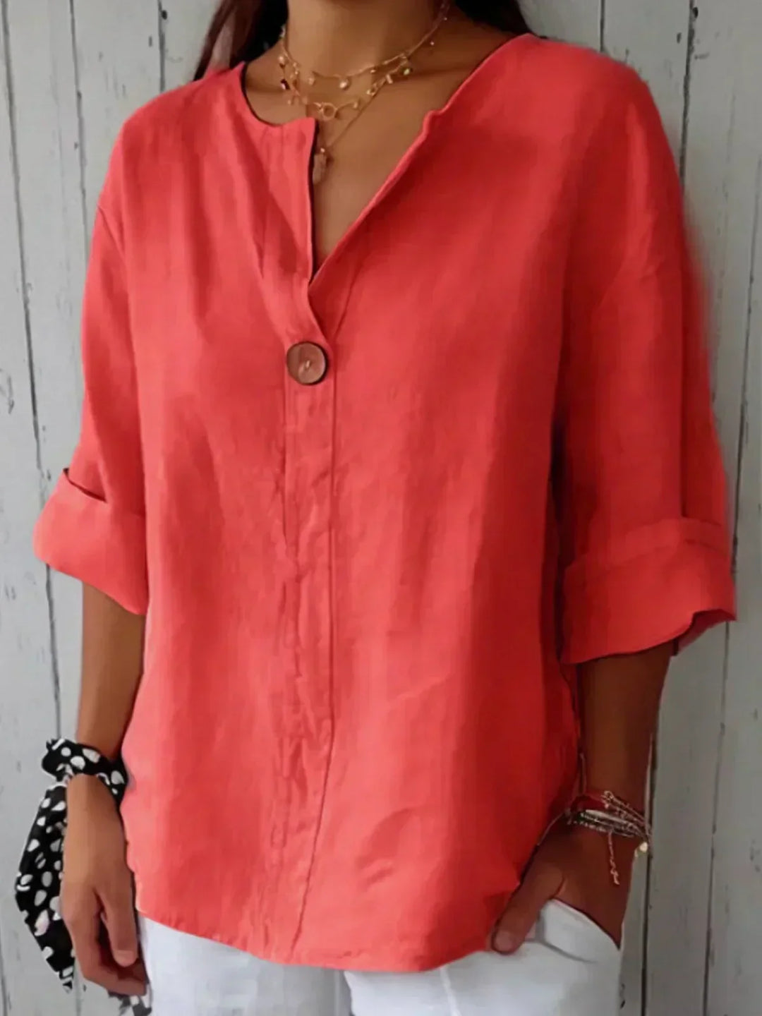 Luna - Blusa a V