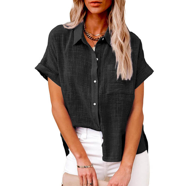 Miraqua - Blusa con bottoni