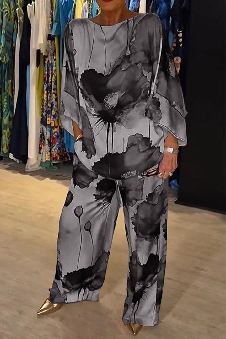 Emmarie - Completo elegante stampato
