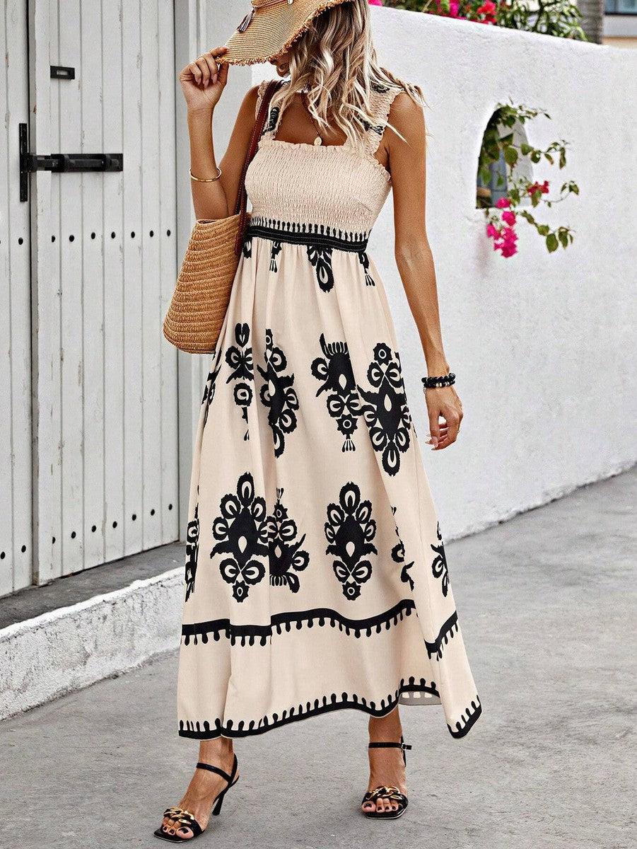 Ilaria – Vestito boho maxi