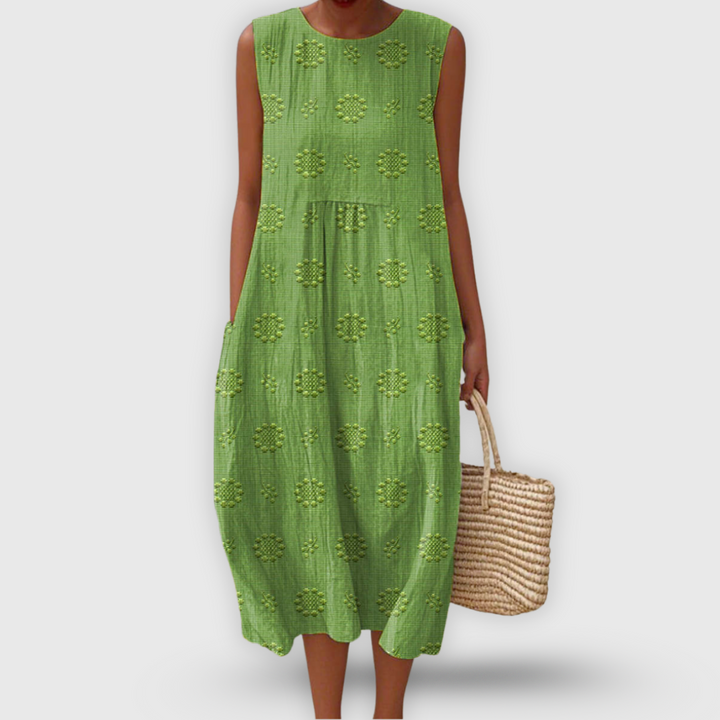 Chiara – Vestito boho con ricami