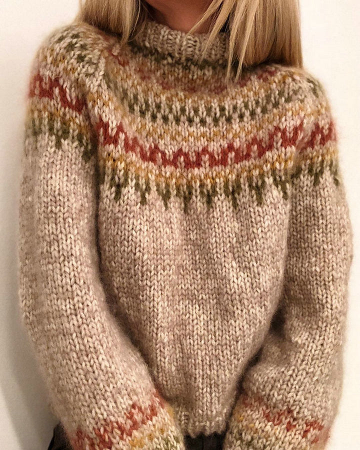 Roseline | Maglione Caldo con Collo Morbido