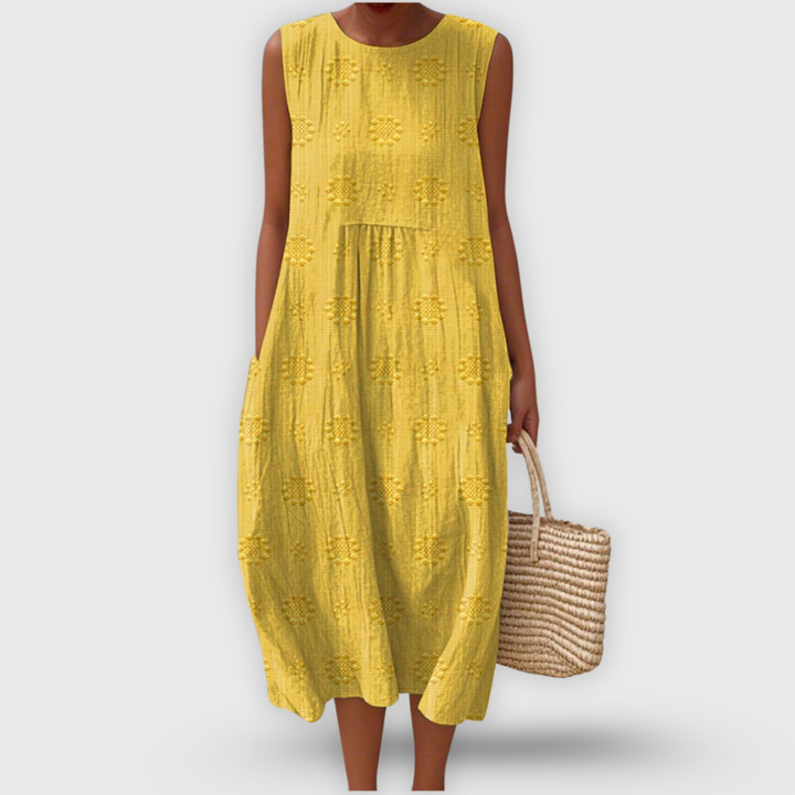 Chiara – Vestito boho con ricami