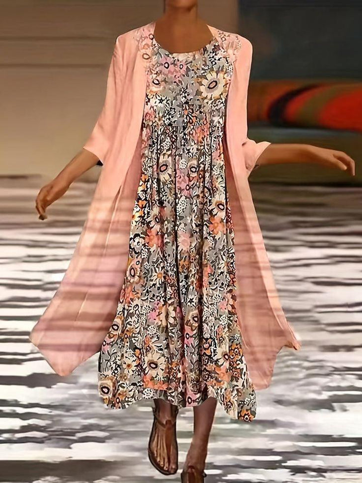 Elisa – Vestito boho floreale