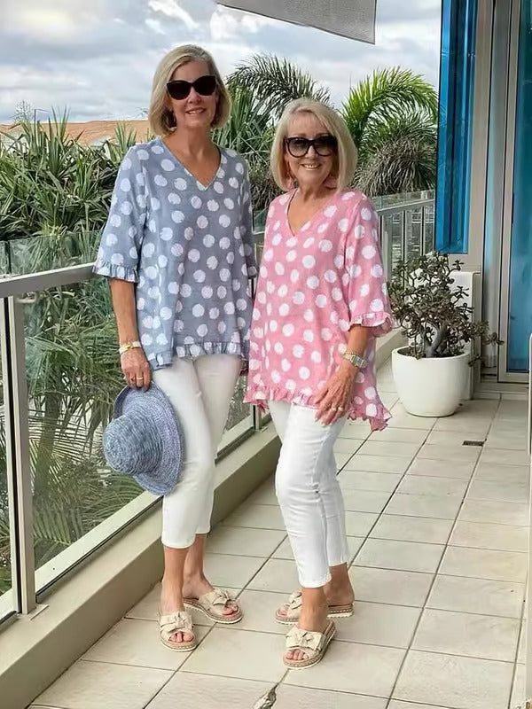 Bloomie - Blusa a V