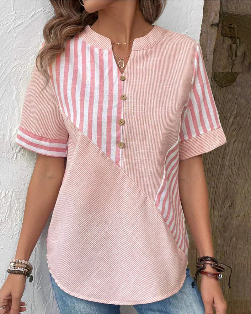 Talia - Blusa a righe