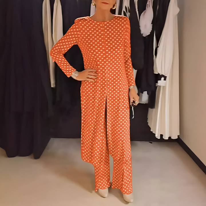 Marcella - Completo elegante stampato