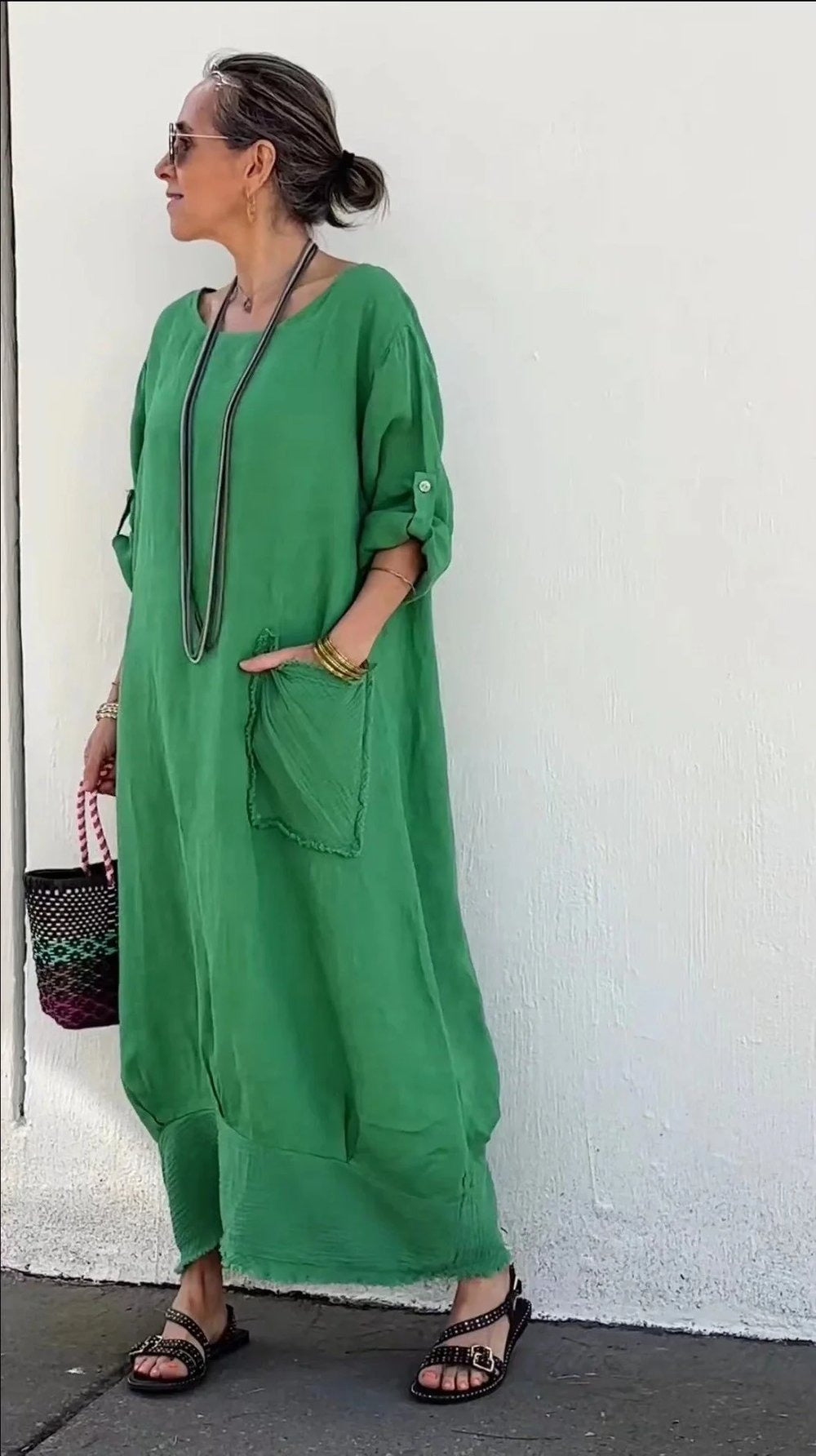 Leonora – Vestito boho oversize