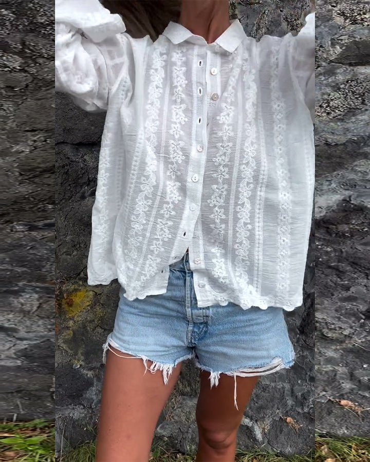 Miralyn - Camicia con bottoni