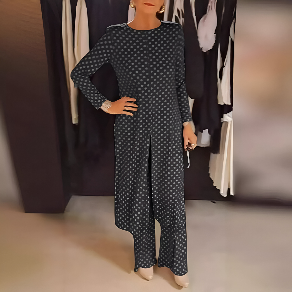 Marcella - Completo elegante stampato