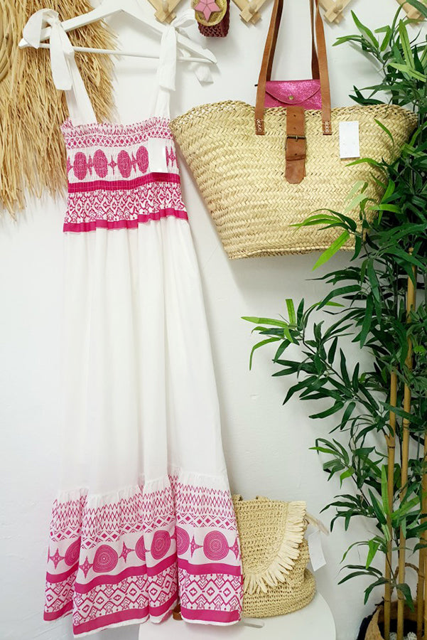 Arianna – Vestito boho maxi