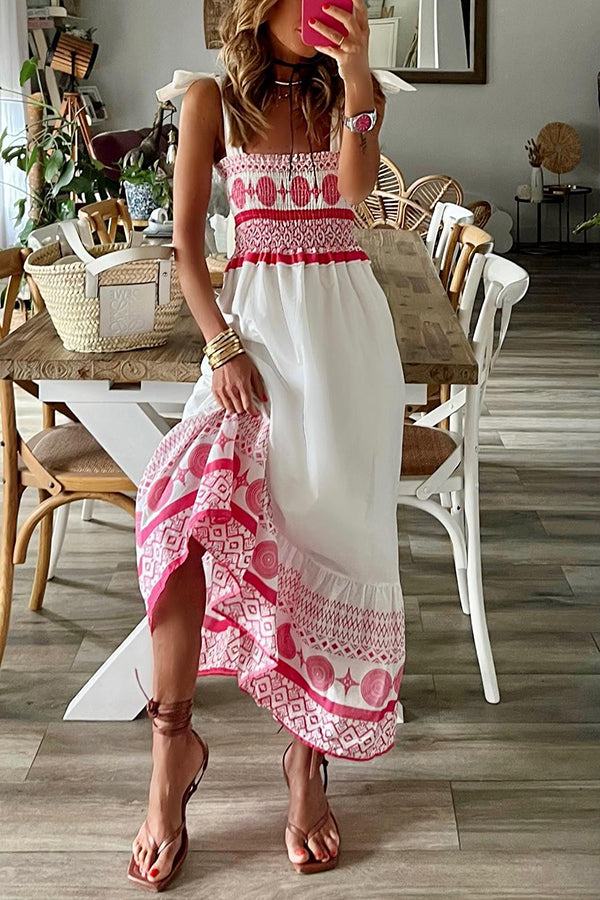 Arianna – Vestito boho maxi