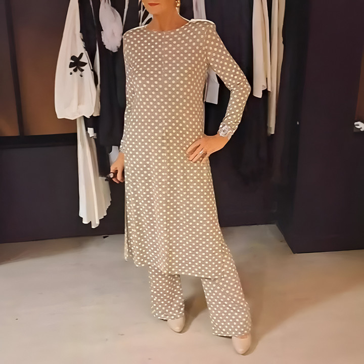 Marcella - Completo elegante stampato