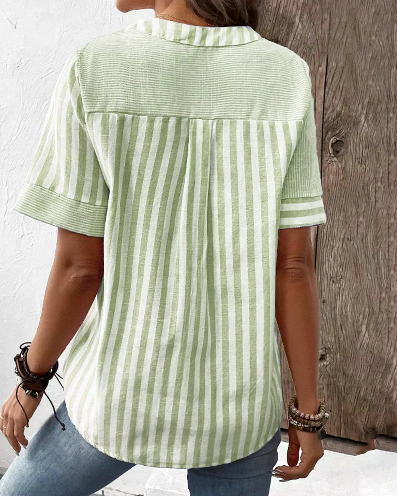 Talia - Blusa a righe
