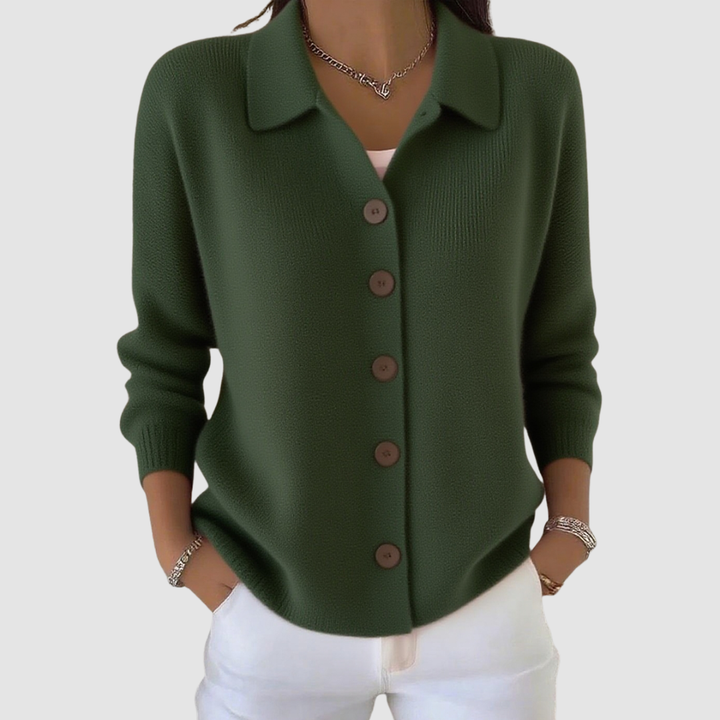 Joanna | Cardigan a Maglia con Bottoni