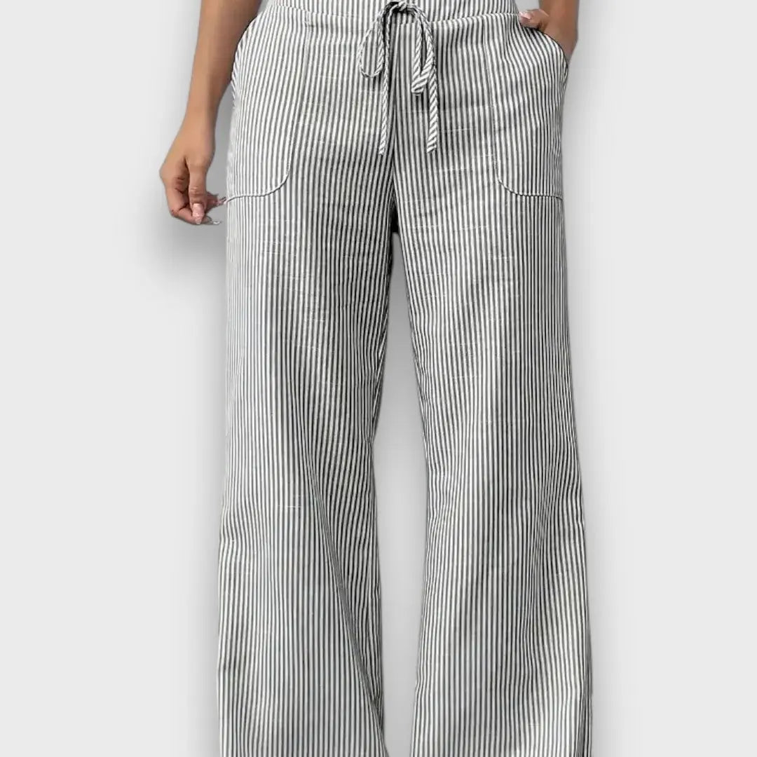 Karina – Pantaloni a righe sottili
