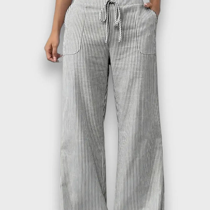 Karina – Pantaloni a righe sottili