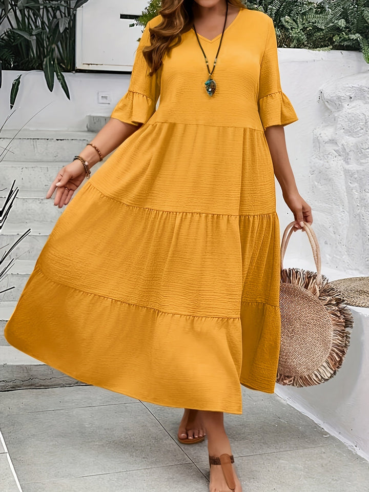 Avelina – Vestito boho fluido elegante