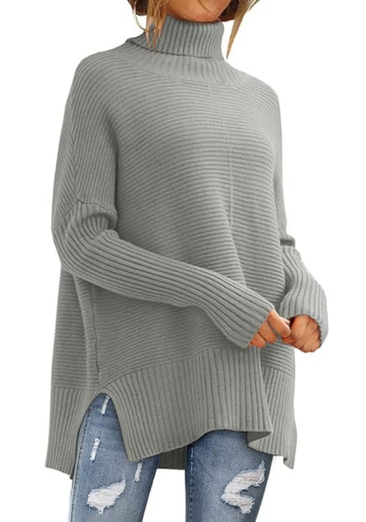 Elisa | Maglione Caldo con Collo Alto Avvolgente