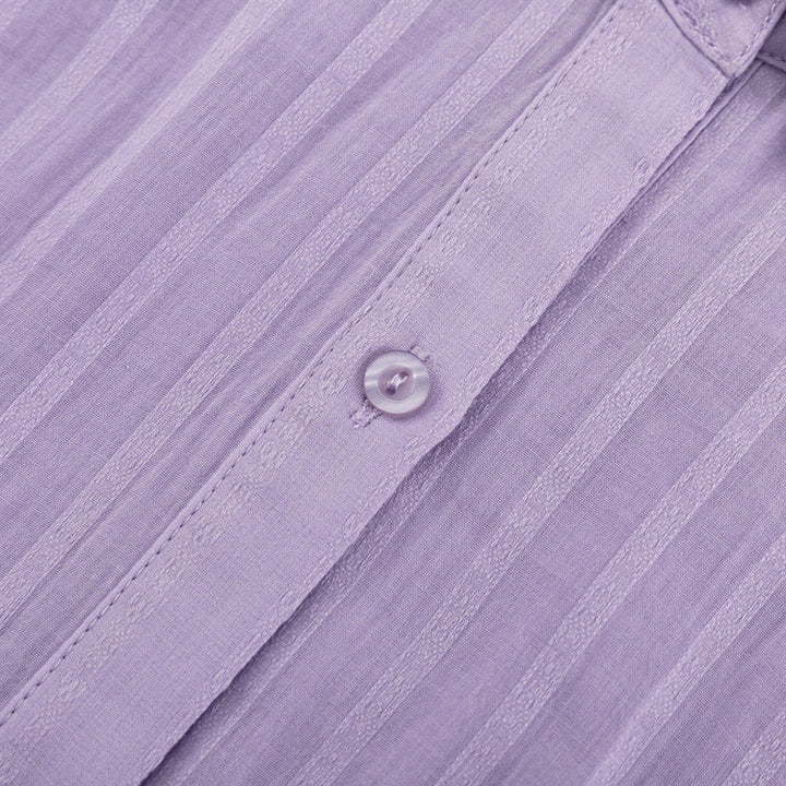 Yselia - Completo di due pezzi fluido con camicia e pantaloni corti