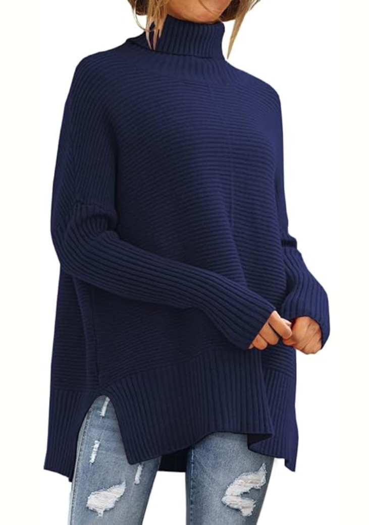 Elisa | Maglione Caldo con Collo Alto Avvolgente