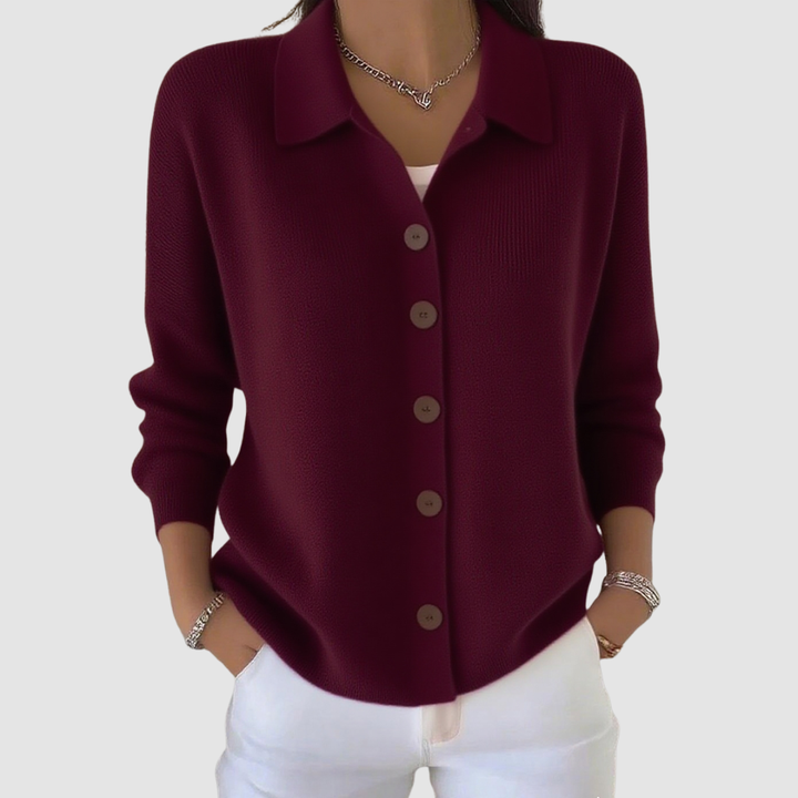 Joanna | Cardigan a Maglia con Bottoni