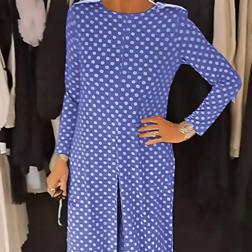 Marcella - Completo elegante stampato