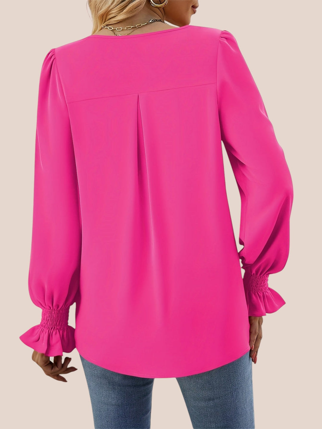 Mira | Blusa Elegante con Scollatura a V