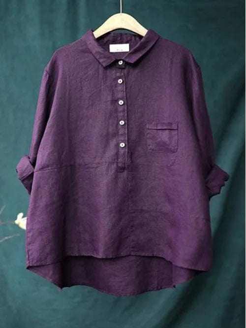 Azzurra – Camicia di Lino