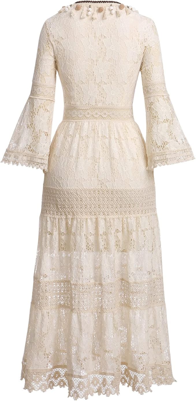 Amelia – Vestito boho in pizzo