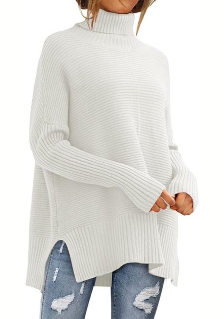 Elisa | Maglione Caldo con Collo Alto Avvolgente