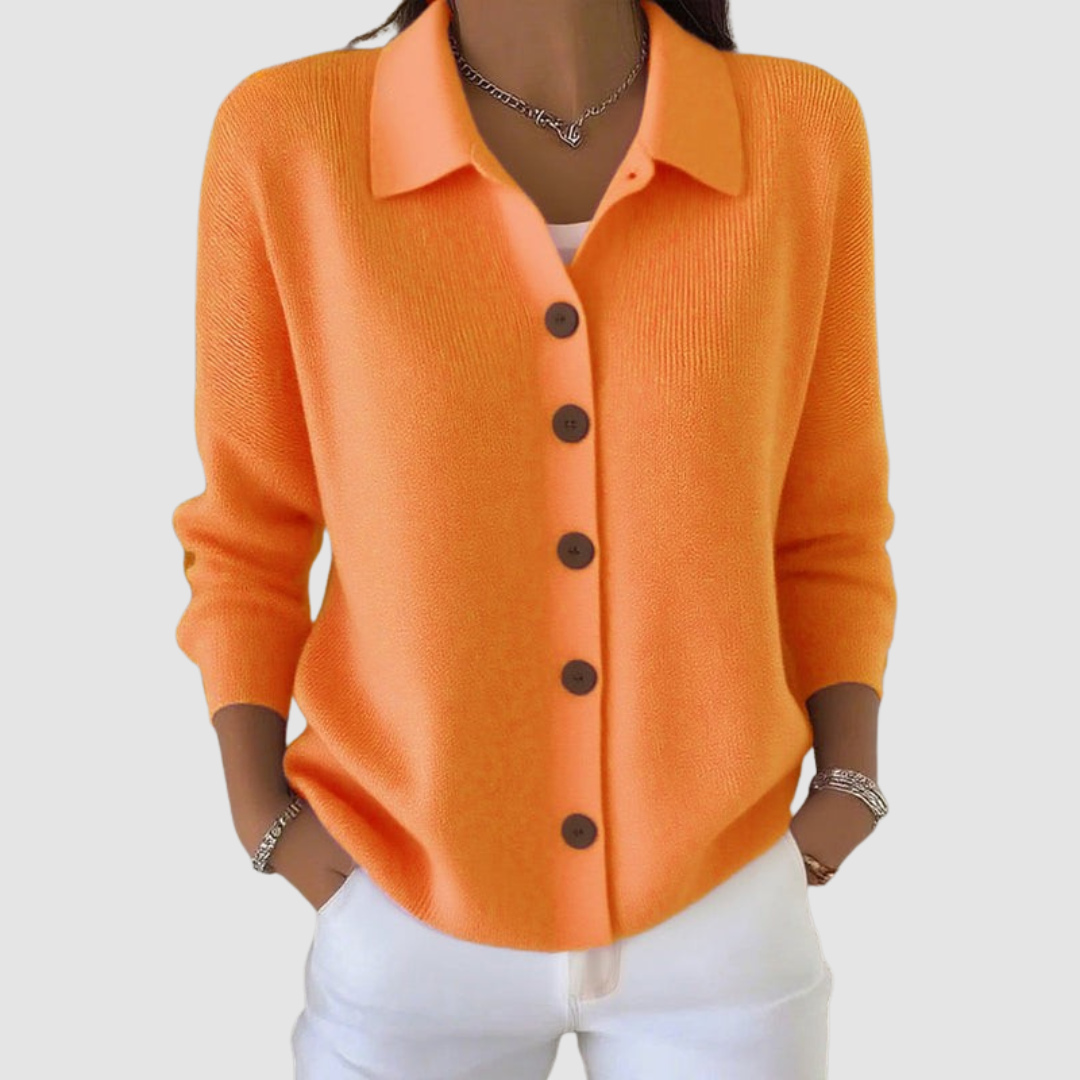 Joanna | Cardigan a Maglia con Bottoni