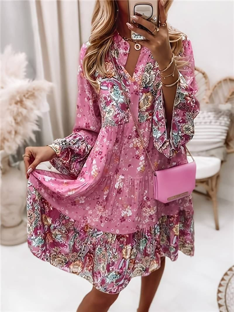Elena – Vestito boho stampato