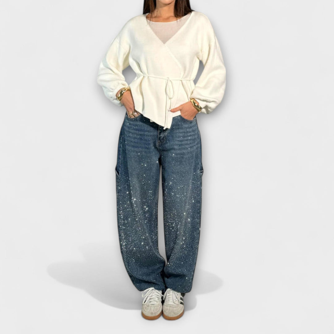 Fable - Jeans da carpentiere con palloncino in denim