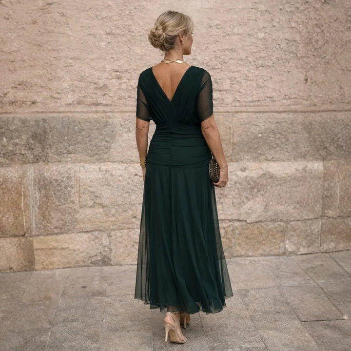 Elisabeth | Vestito verde elegante