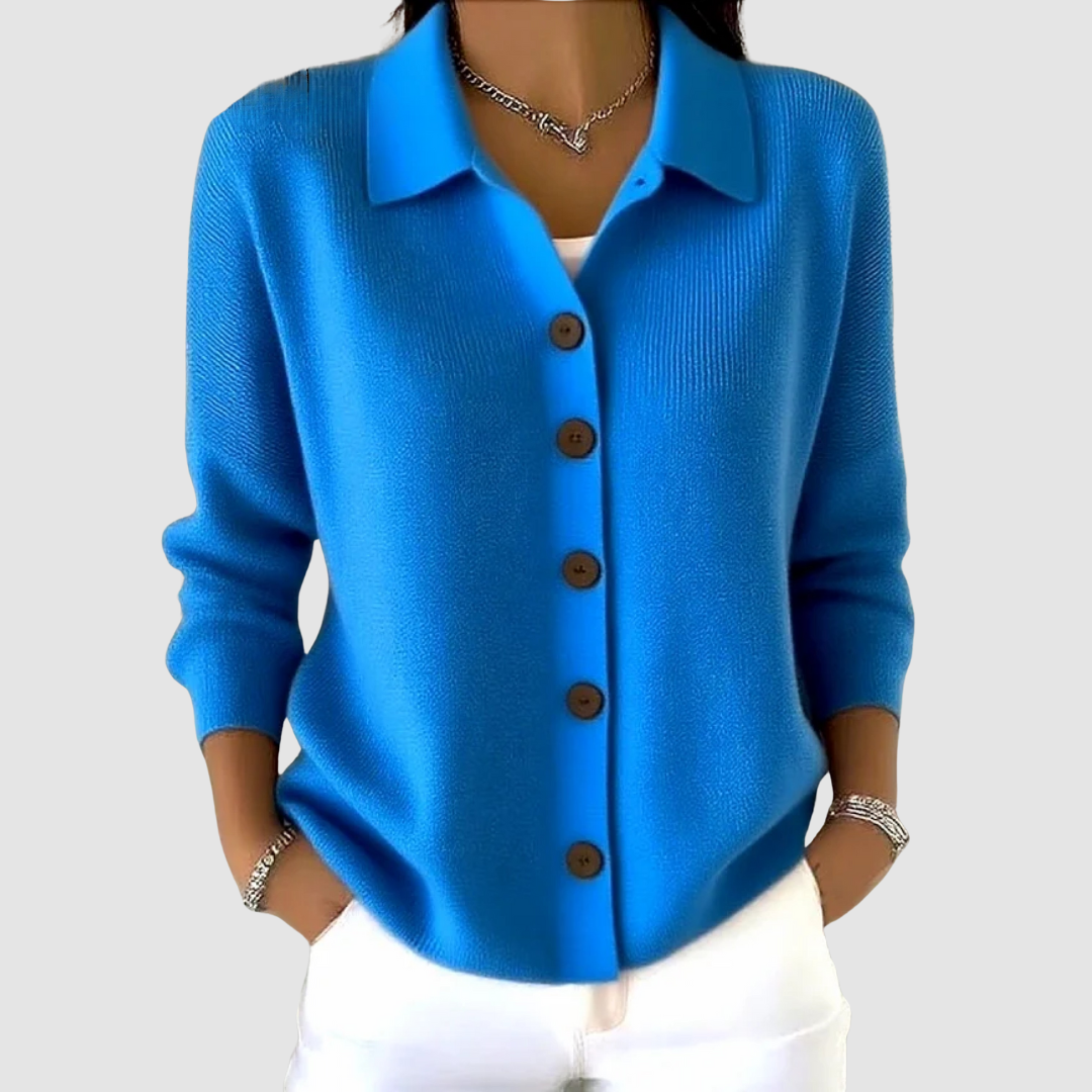 Joanna | Cardigan a Maglia con Bottoni