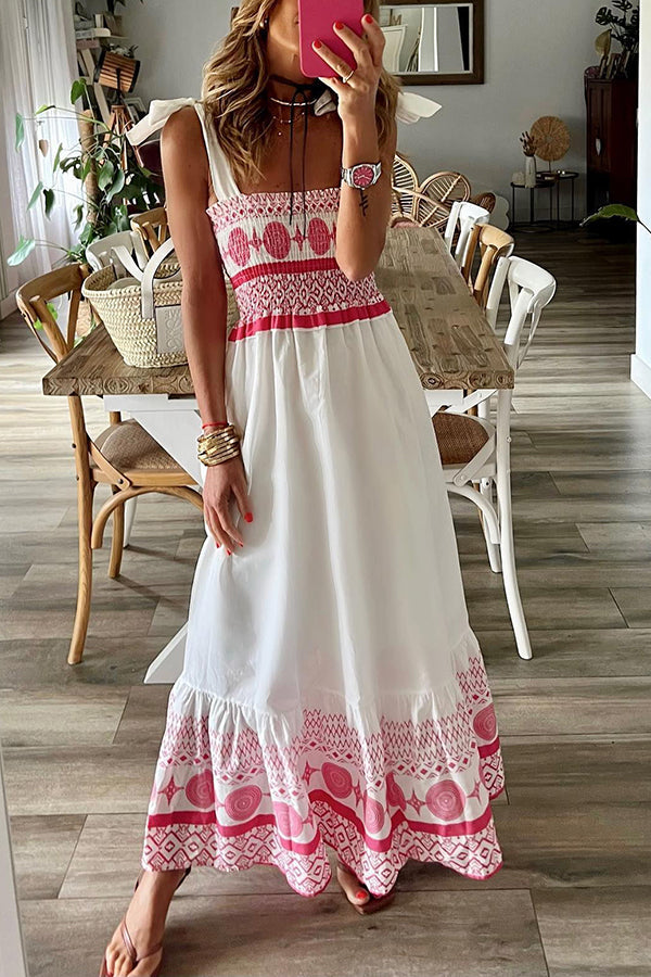 Arianna – Vestito boho maxi