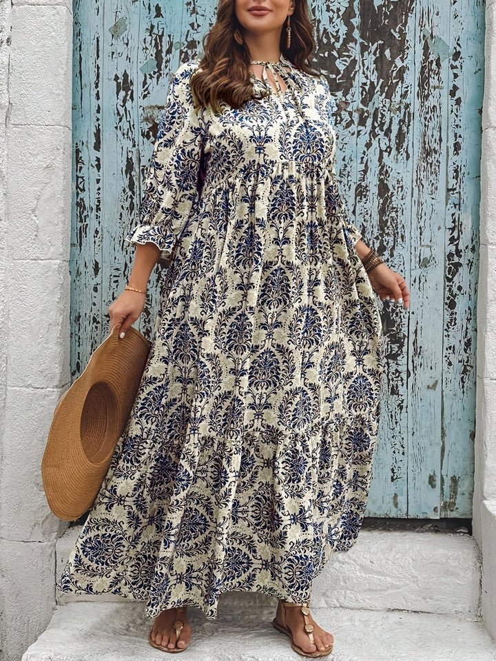 Marta – Vestito boho mosaico