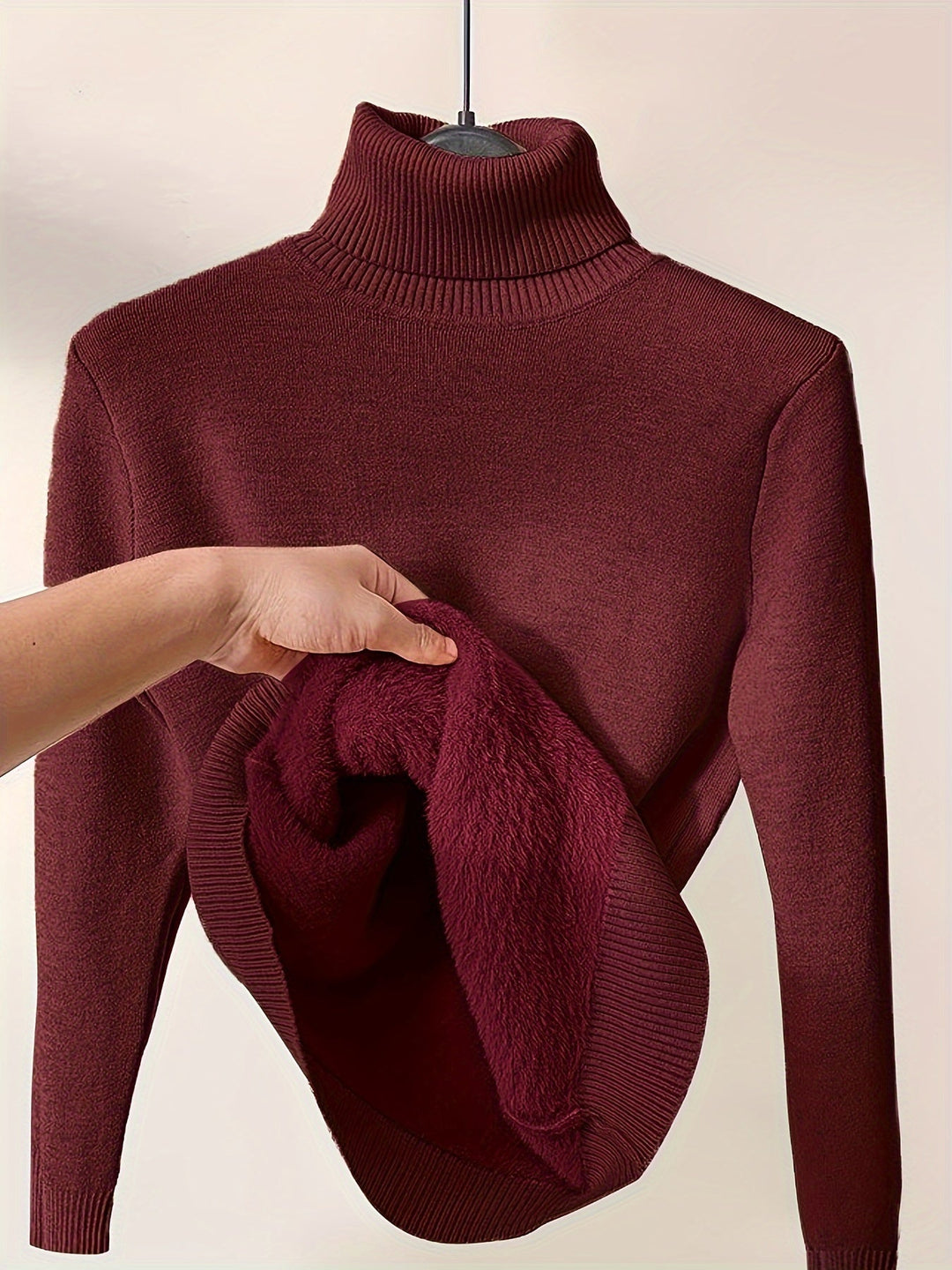 Zella | Maglione Morbido con Collo Alto