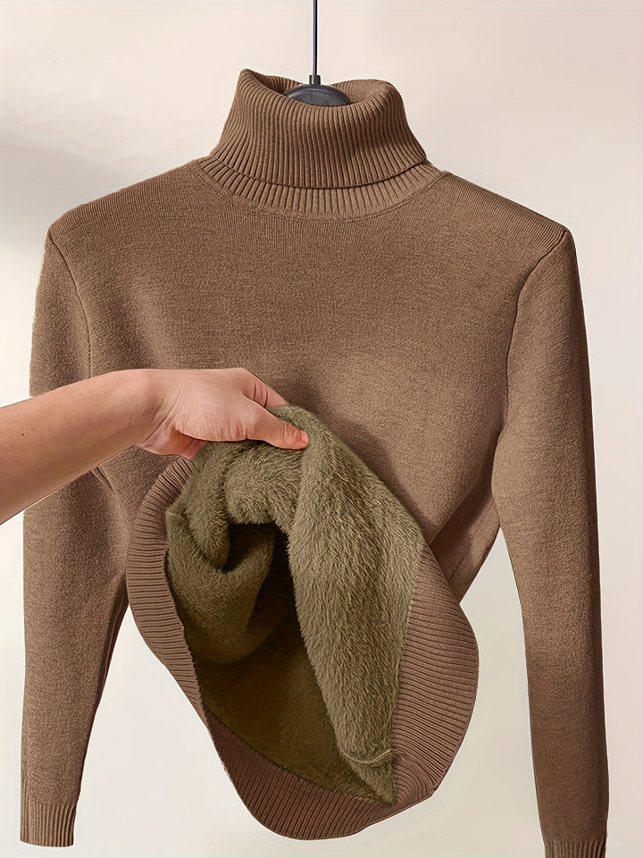 Zella | Maglione Morbido con Collo Alto