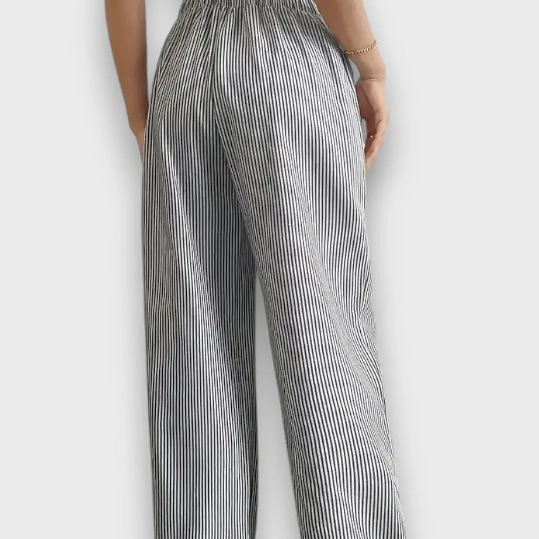 Karina – Pantaloni a righe sottili