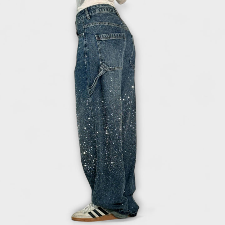 Fable - Jeans da carpentiere con palloncino in denim
