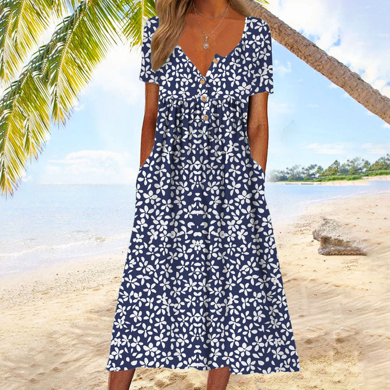 Isabella – Vestito boho floreale leggero